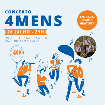 Concerto 4 Mens - Comemorações dos 40 anos Arrifana de Sousa